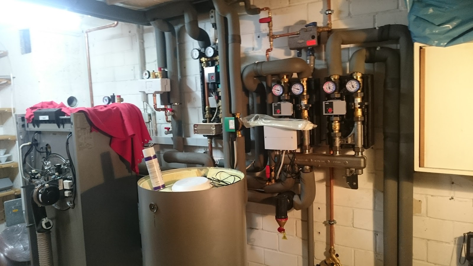 Heizungsverteiler mit Regeltechnik